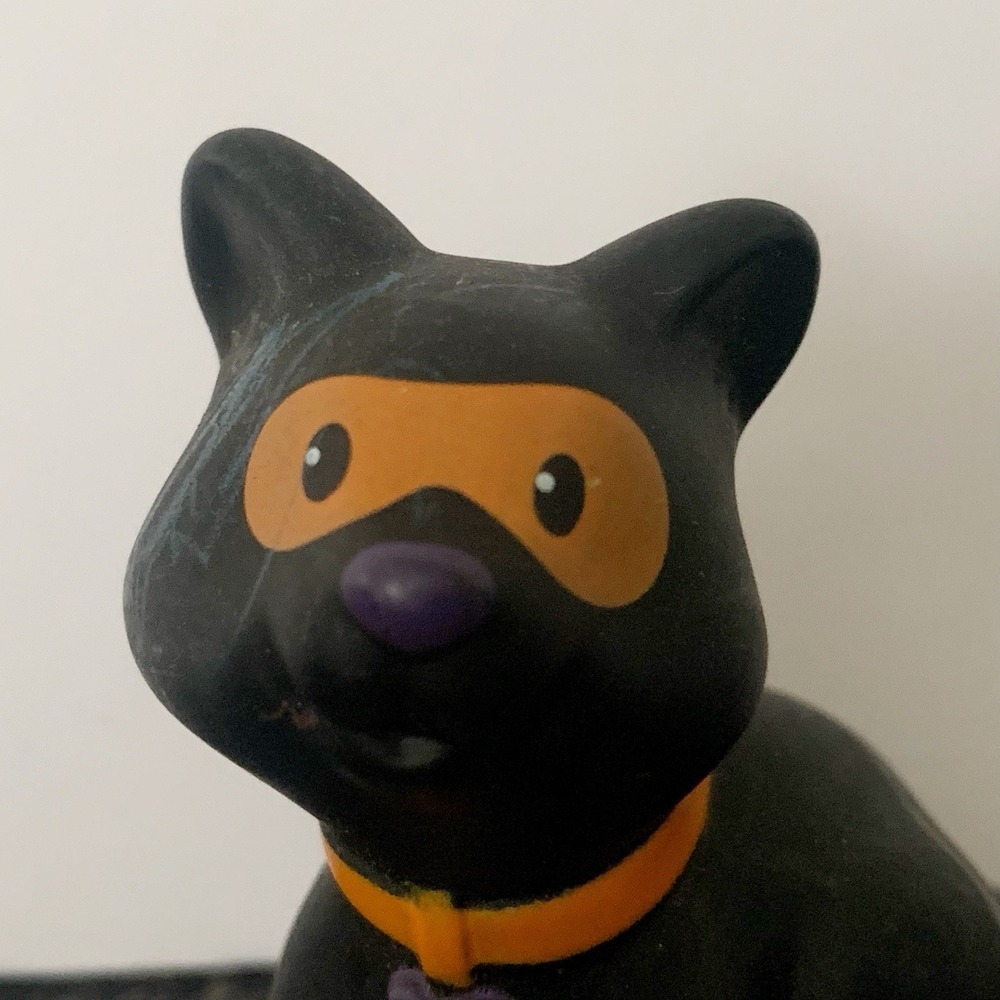 Fisher Price Little People Halloween Black Cat RARE - Picture 2 of 5